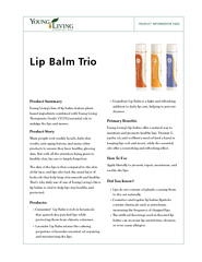 Lip Balm Trio Product Summary Young Livings line of li