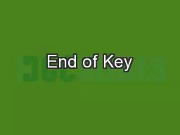 End of Key