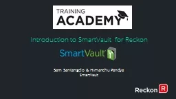 Introduction to SmartVault for Reckon