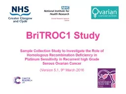 BriTROC1 Study