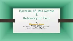 Doctrine of