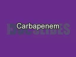 Carbapenem