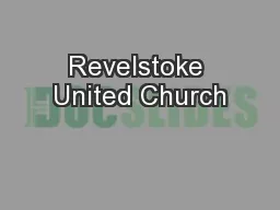 Revelstoke United Church
