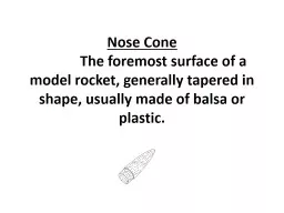 Nose Cone