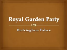Royal Garden Party