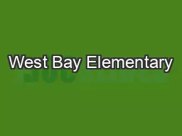 West Bay Elementary