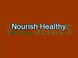 Nourish Healthy