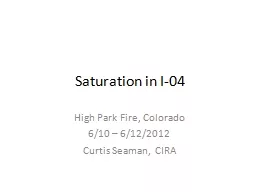 Saturation in I-04