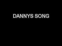  DANNYS SONG  