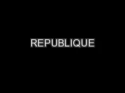 REPUBLIQUE