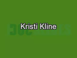 Kristi Kline