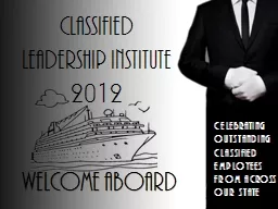 Classified Leadership Institute