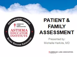 Patient & Family Assessment