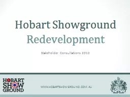 Hobart Showground