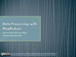 Data Processing with MapReduce