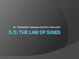 5.5: The Law of