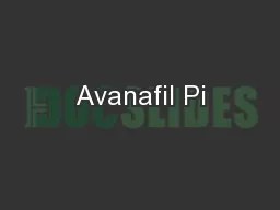 Avanafil Pi