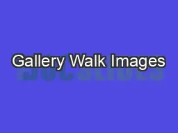 Gallery Walk Images