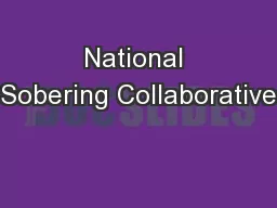 National Sobering Collaborative