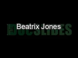 Beatrix Jones