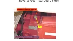 Reverse Gear (starboard side)