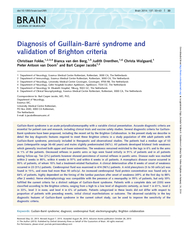 BRAIN A JOURNAL OF NEUROLOGY Diagnosis of GuillainBarr