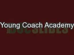 Young Coach Academy