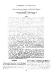 Amefican Mineralogist Volume  pages   Gontemporaneous