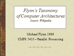 Flynn’s Taxonomy