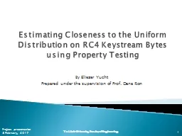 Estimating Closeness to the Uniform Distribution on RC4 Key