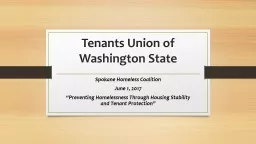 Tenants Union of Washington State