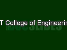 VT College of Engineering