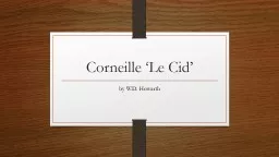 Corneille ‘Le Cid’