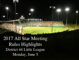 2017 All Star Meeting