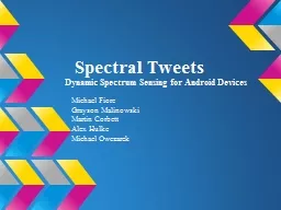 Spectral Tweets