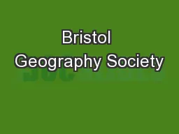 Bristol Geography Society