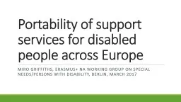 Portability of support services for