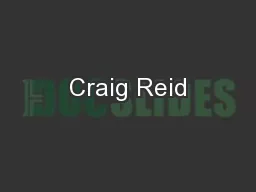 Craig Reid