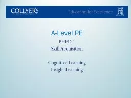 A-Level PE