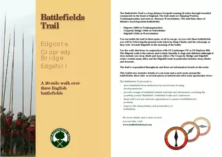 The Battlefields Trail is a long distance footpath run