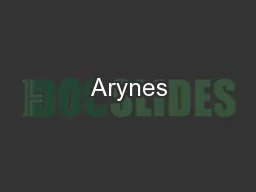 Arynes