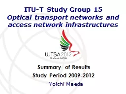 ITU-T Study Group 15