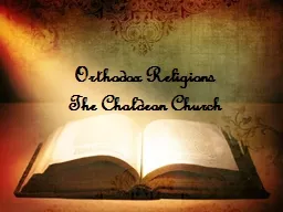 Orthodox Religions