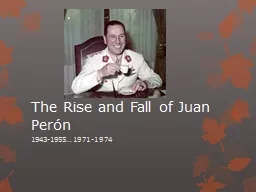 The Rise and Fall of Juan Perón