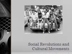 Social Revolutions and Cultural Movements