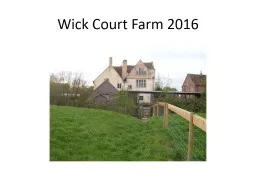 Wick Court Farm
