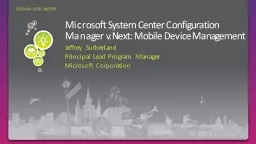 Microsoft System Center Configuration Manager