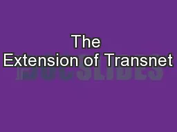 The Extension of Transnet