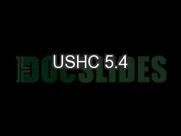 USHC 5.4