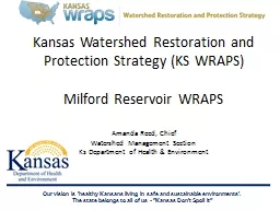 Kansas Watershed Restoration and Protection Strategy (KS WR
